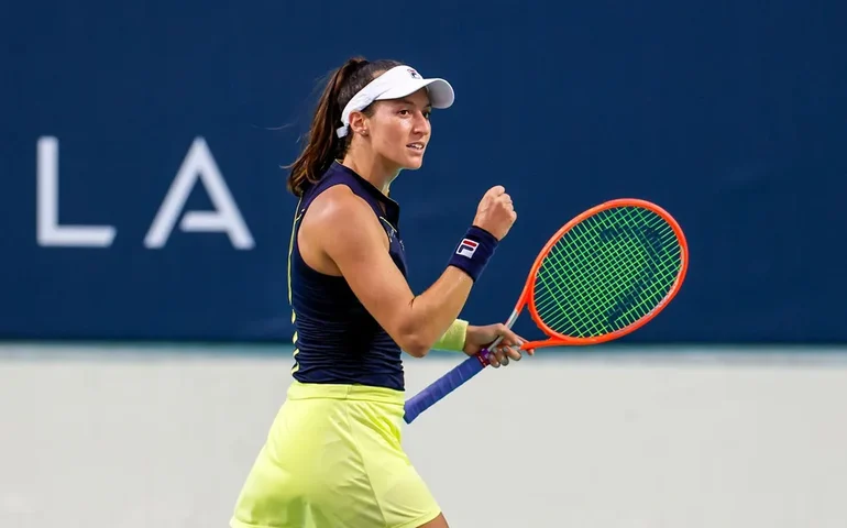 Luisa Stefani cai na chave de duplas do Masters 1000 de Indian Wells