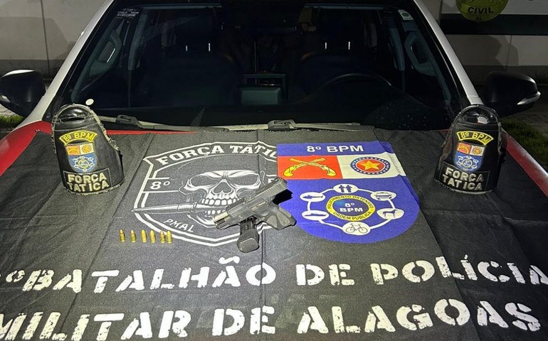 PM apreende 32 armas de fogo e quase 25 quilos de drogas em uma semana em Alagoas