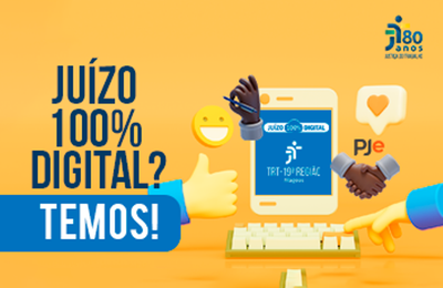 TRT/AL terá "Juízo 100% Digital" em todas as unidades judiciárias 