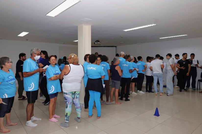 Cesmac promove avaliação multiprofissional voltada à saúde da pessoa idosa