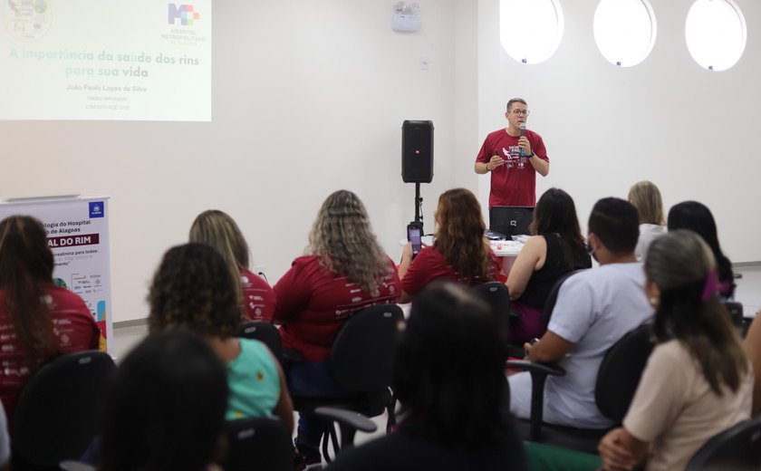 Mais de 670 pacientes com doenças renais foram atendidos em 2023 pelo Hospital Metropolitano de Alagoas