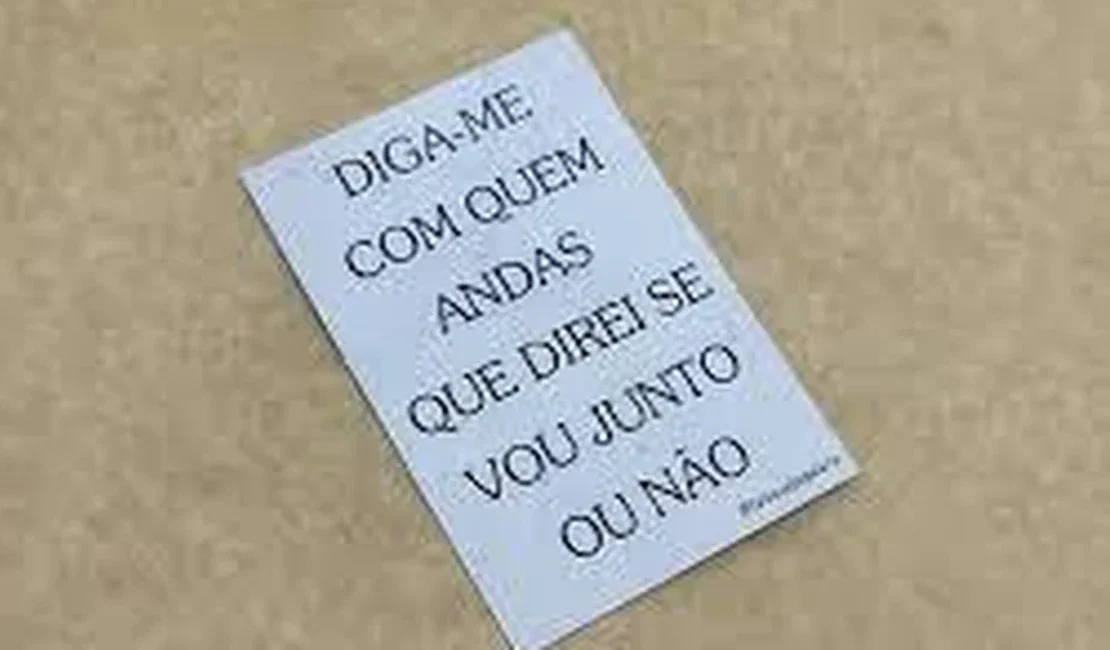 Diga-me com quem andas, que te direi quem trairás (?)