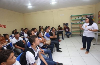 Programa de Saúde na Escola realiza roda de conversa com alunos das escolas municipais de Marechal