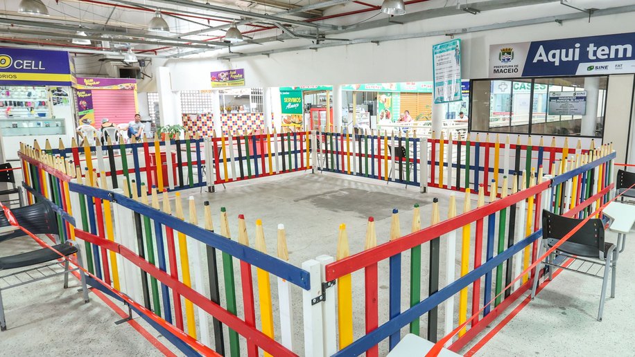 Shopping Popular, no Centro de Maceió, ganhará parque de recreação infantil