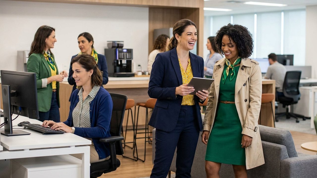 Vai torcer para o Brasil no escritório? Veja looks de famosas para usar no trabalho e no happy hour
