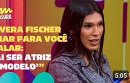 Sem Censura | Cantora Pocah conta sobre sua relação desde pequena com a atriz Vera Fischer