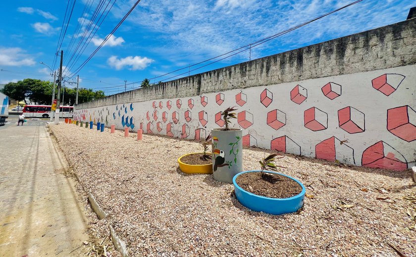 Autarquia de Limpeza Urbana revitaliza antigo ponto de lixo no Santo Amaro