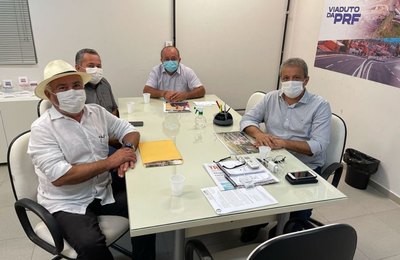 Prefeito de São Sebastião reforça pedido para construção de rotatória na duplicação da AL-110 
