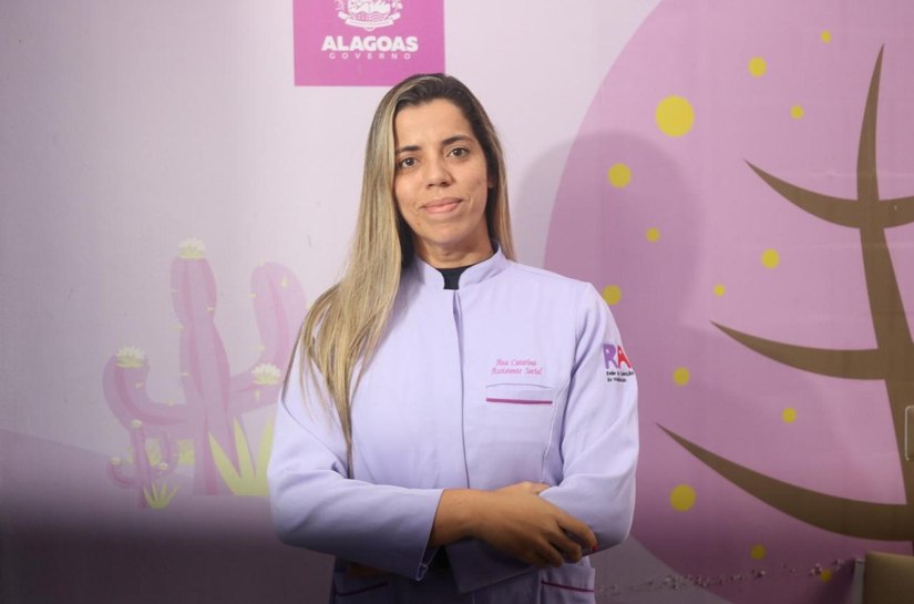 Assistente social do Hospital Dr. Ib Gatto orienta sobre como identificar sinais de violência e buscar ajuda