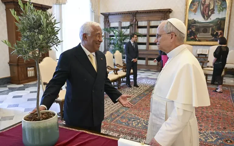 Chefe do Conselho Europeu discute Gaza e Ucrânia com Leão XIV