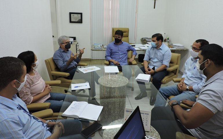 Diretoria e técnicos da Casal discutem implantação do ECO ETE