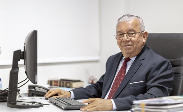 O juiz aposentado Diógenes Tenório