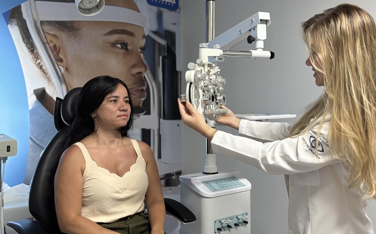 Hospital Metropolitano: técnica de refração subjetiva alia ciência e percepção para garantir conforto visual