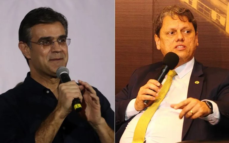 Com ataques, Garcia e Tarcísio são oficializados candidatos em SP