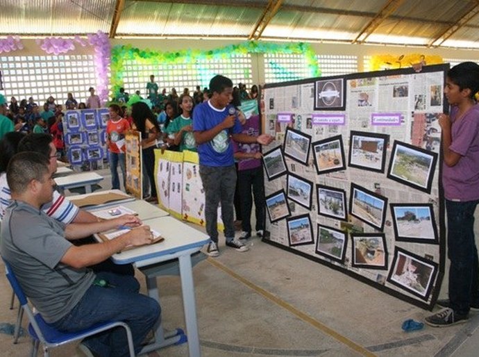 Projeto para preservação do patrimônio promove mudança visual em escola do Clima Bom