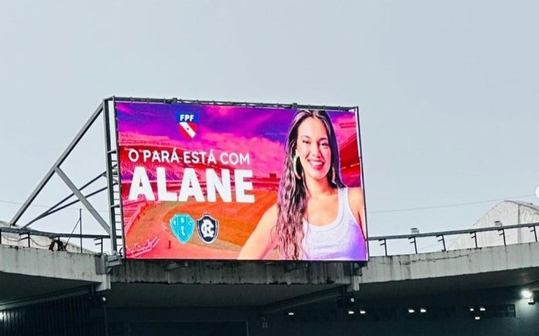 BBB 24: Estádio do Mangueirão faz campanha para permanência de Alane durante Re-Pa