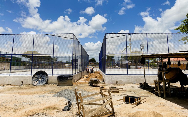 Obras do Parque Esportivo do Benedito Bentes avançam e entram na reta final