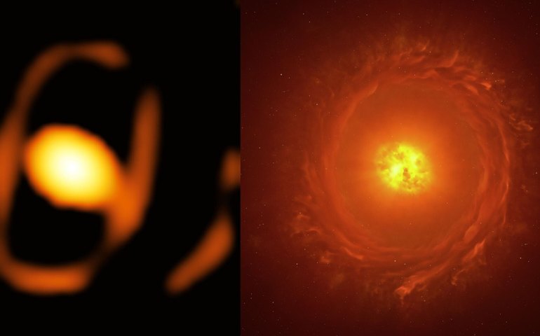 Observatório da América do Sul publica IMAGENS, pela 1ª vez, de estrela moribunda fora da Via Láctea