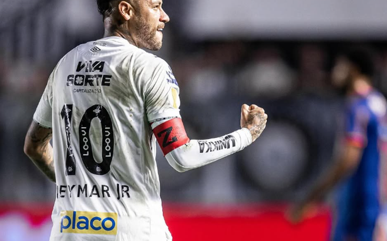 Presidente do Santos diz que Neymar chorou no vestiário antes de clássico com Corinthians