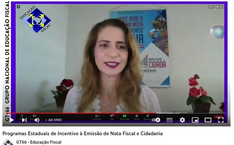 Alagoas, Ceará e Paraná discutem cidadania e programas de incentivo em webinário nacional de Educação Fiscal