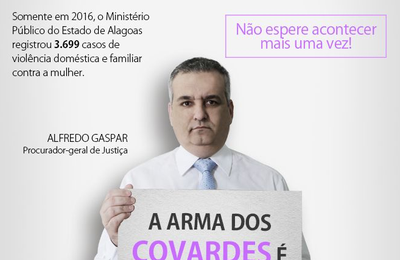 Ministério Público lança campanha de combate a violência doméstica e familiar contra a mulher