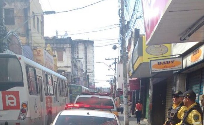 Operação Saturação reduz transporte clandestino de passageiros em vias do Centro - Foto: Assessoria