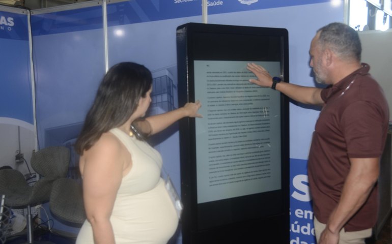 Sesau mostra diversas ações de governo no 8º Congresso de Secretarias Municipais de Saúde