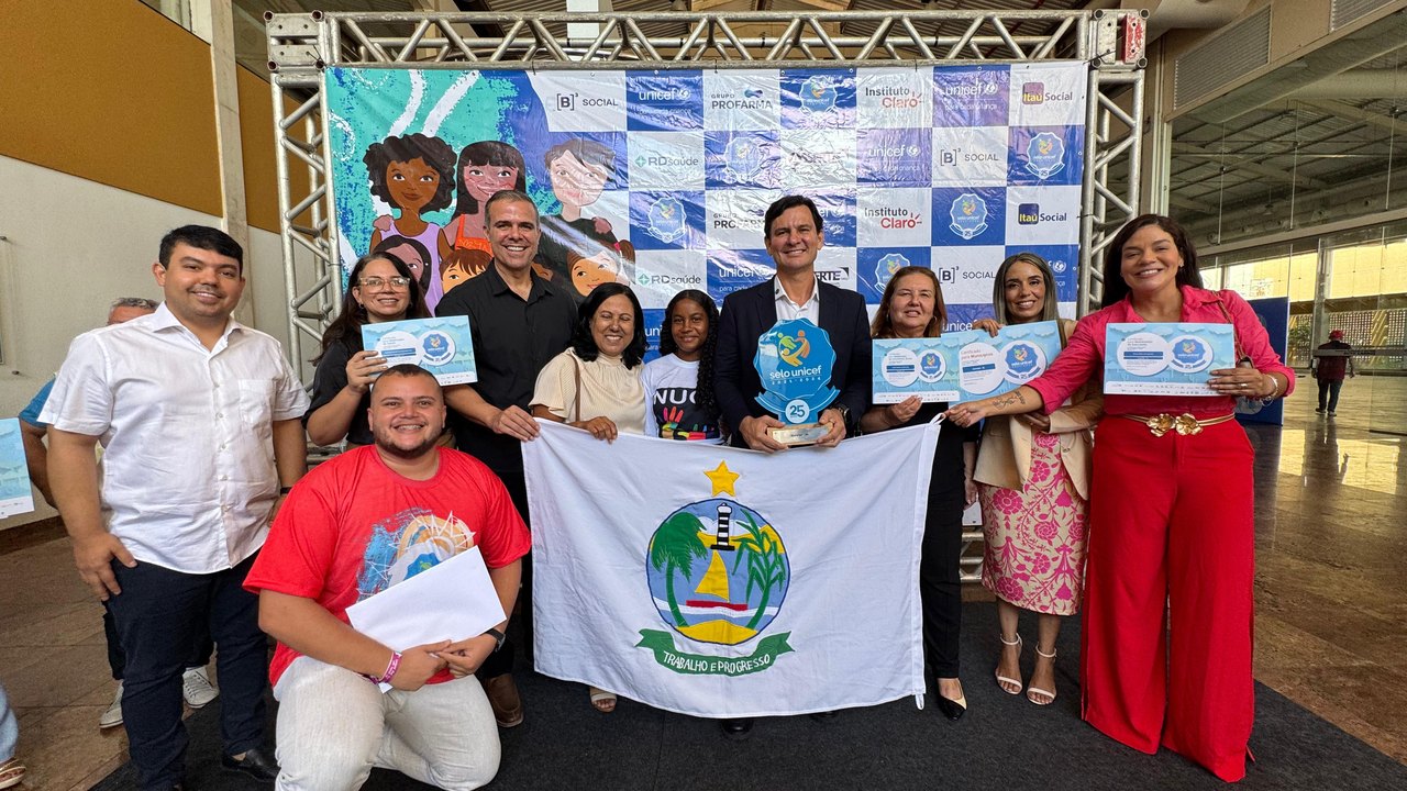 Selo UNICEF: Cerimônia em Maceió marca reconhecimento de Coruripe