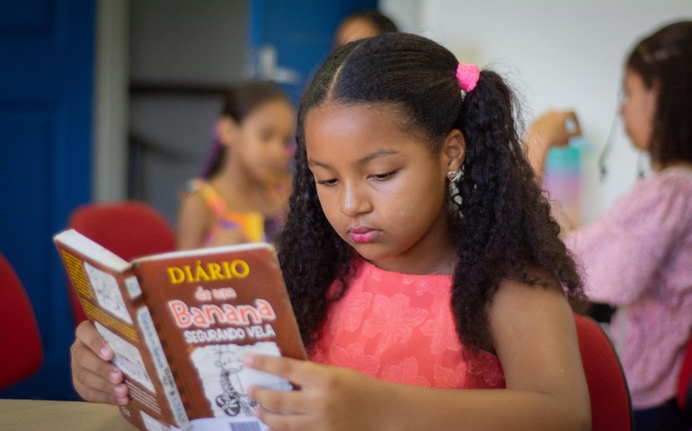  Tarde de atividades encerra semana de férias na Biblioteca Pública Graciliano Ramos 