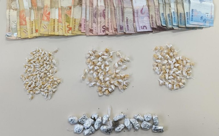 PM apreende quase 300 pedras de crack durante abordagens no Sertão de Alagoas