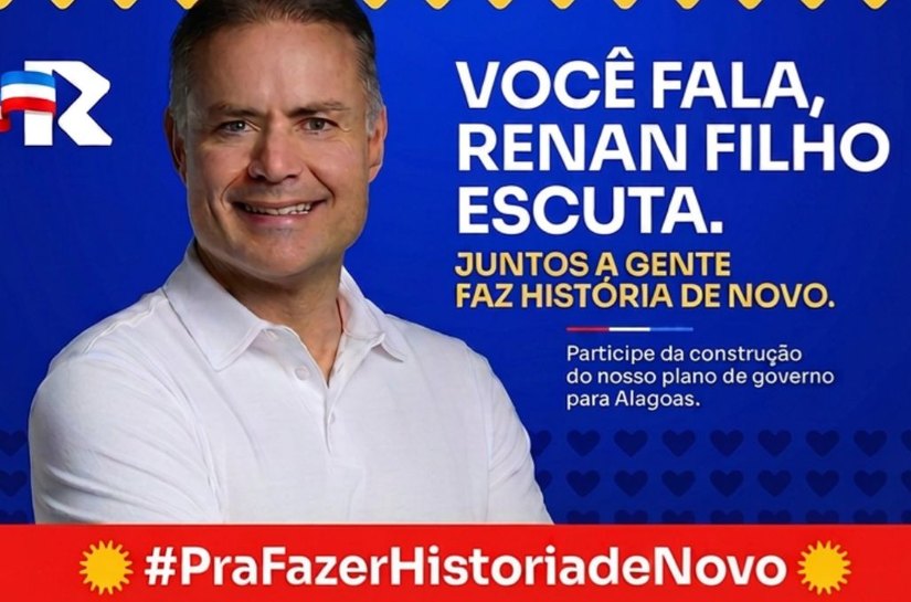 Renan Filho lança plataforma colaborativa e convida alagoanos a ajudar na construção do plano de governo