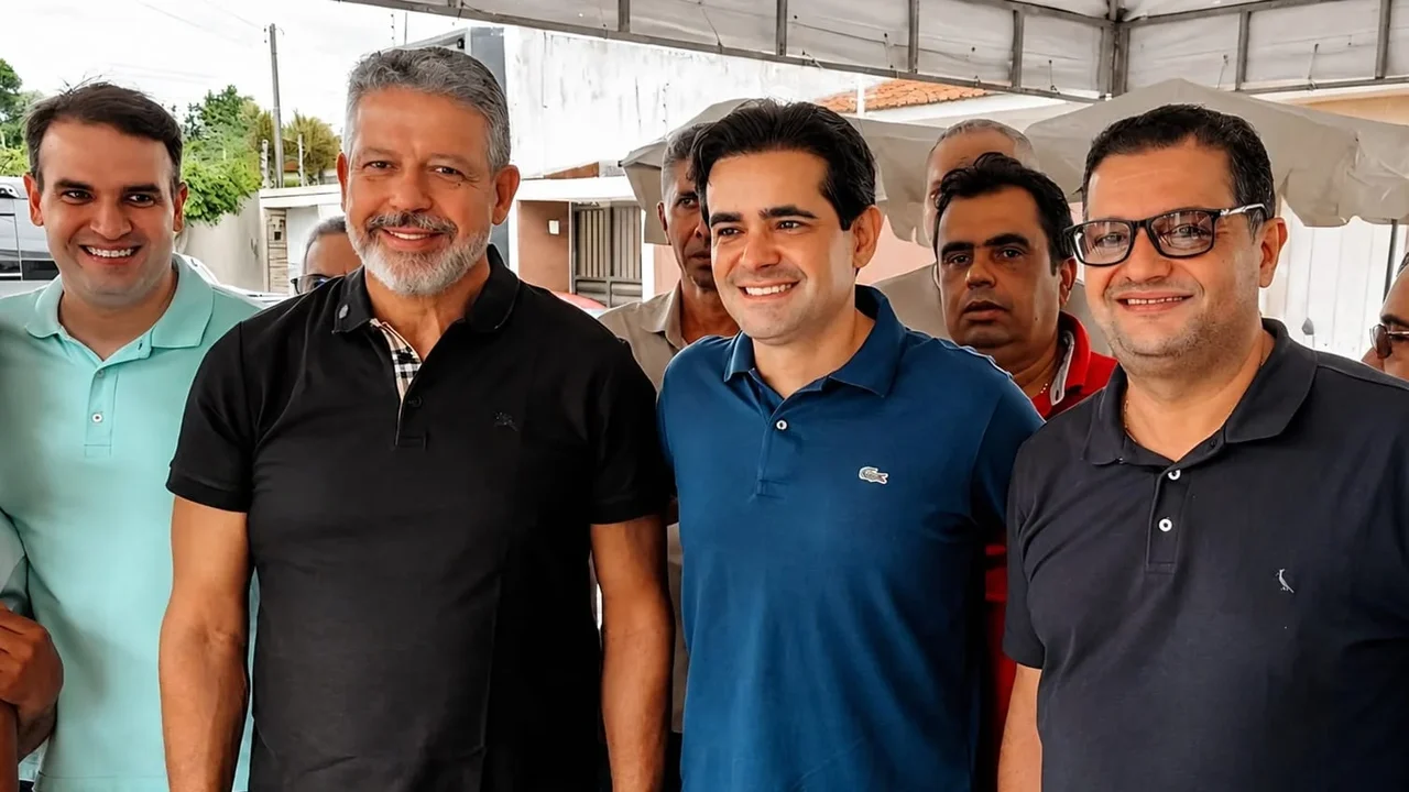 Visita de Arthur Lira ao Instituto IZM em Arapiraca consolida apoios de Lelo Maia e Zé Márcio Filho ao Senado