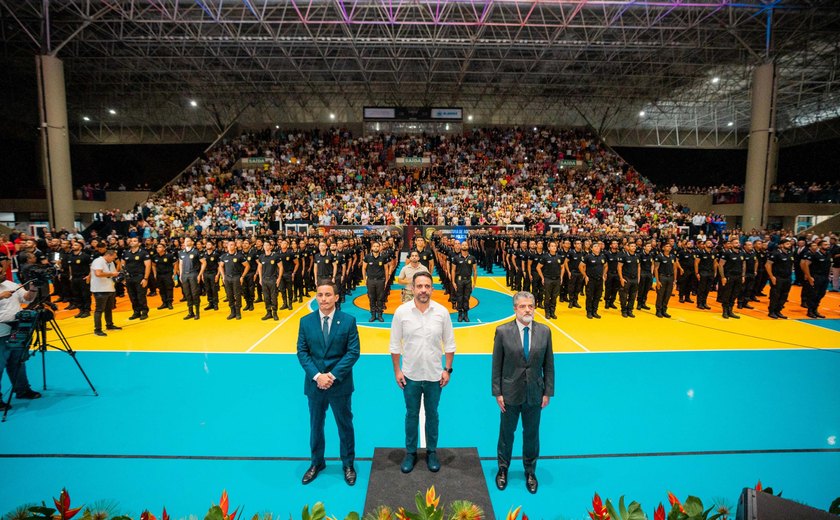 Alagoas ganha 300 novos policiais civis