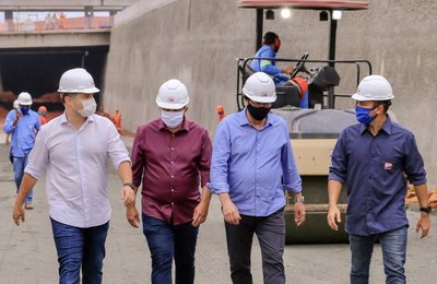 Obra do Viaduto da PRF entra na fase final; previsão é de que a entrega ocorra neste ano