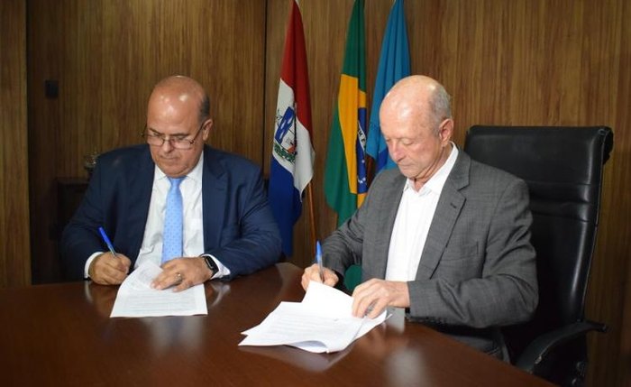 Conselheiro Fernando Toledo e o desembargador Fernando Tourinho