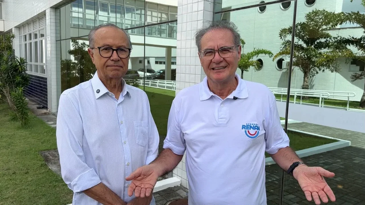 Senador Renan visita Hospital do Coração Alagoano e conhece projeto de ampliação da unidade