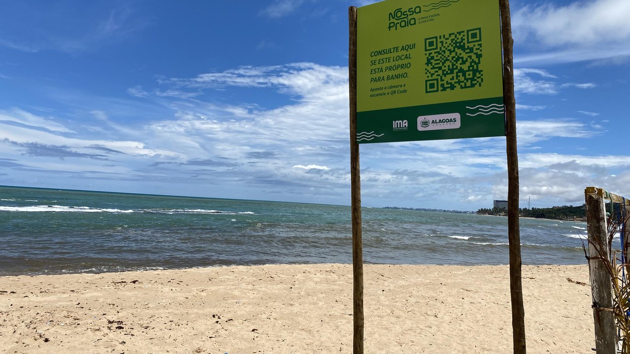 IMA amplia instalação de placas de balneabilidade no litoral alagoano