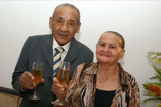 Casal celebra Bodas de Diamante