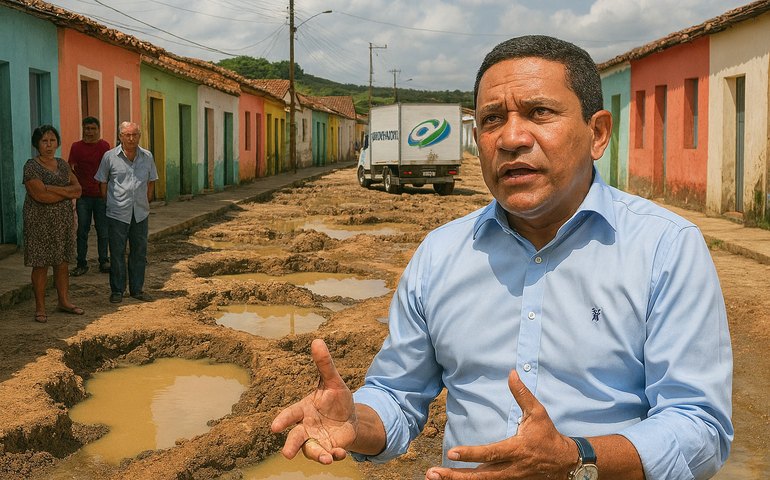 Obra polêmica tem continuidade: Contrato de R$106 milhões assinado por Júlio Cezar deixa a cidade no caos e revolta a população