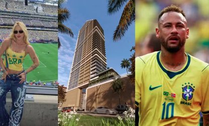 Virginia compra apartamento no "prédio do Neymar" e será vizinha do jogador