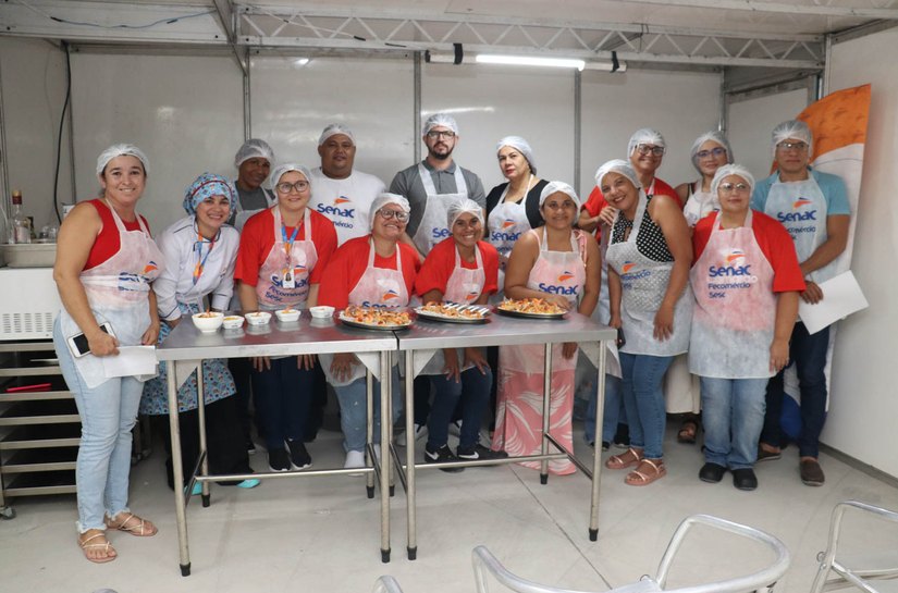 Senac Alagoas leva oficinas gratuitas para arapiraquenses durante o 3º Festival do Camarão