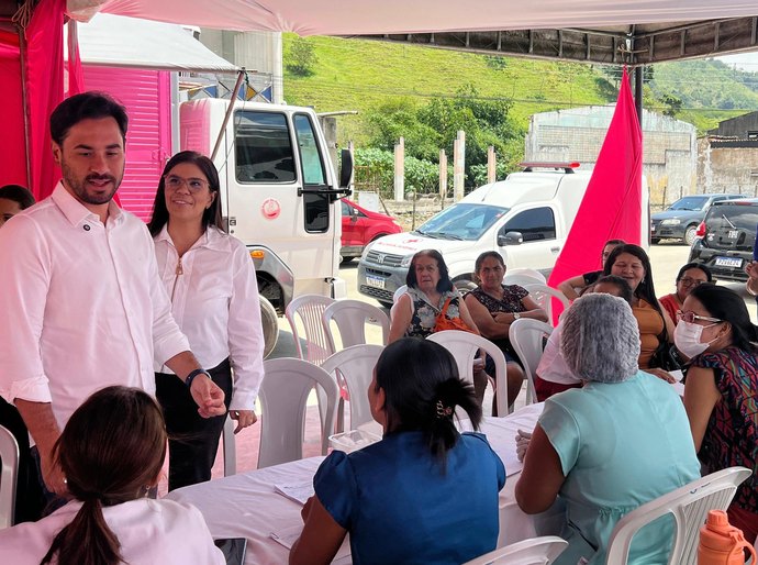Saúde de Santana do Mundaú realiza importante ação com Caminhão Amigo do Peito
