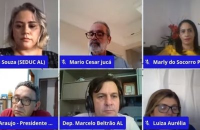 Conferência debate planejamento conjunto para a volta às aulas em Alagoas