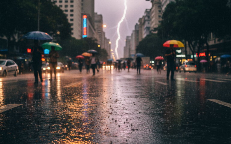 São Paulo terá calor e pancadas de chuva nos próximos dias