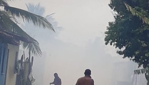 INCÊNDIO EM SOBRADO / Foto: Divulgação 