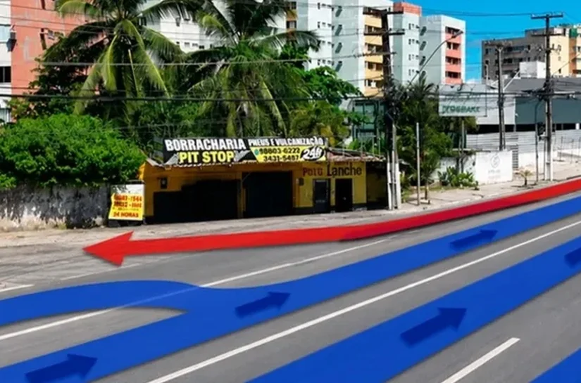 Mudanças no trânsito da Avenida Gustavo Paiva começam nesta quinta-feira