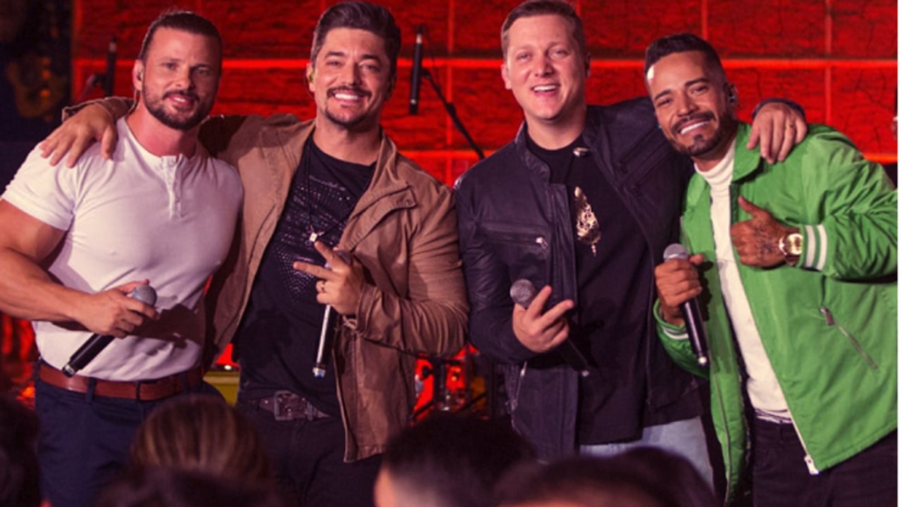 Vini e Bisioli em single com George Henrique e Rodrigo