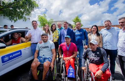 Detran ganha nova pista de testes de direção e carro adaptado para pessoas com deficiência