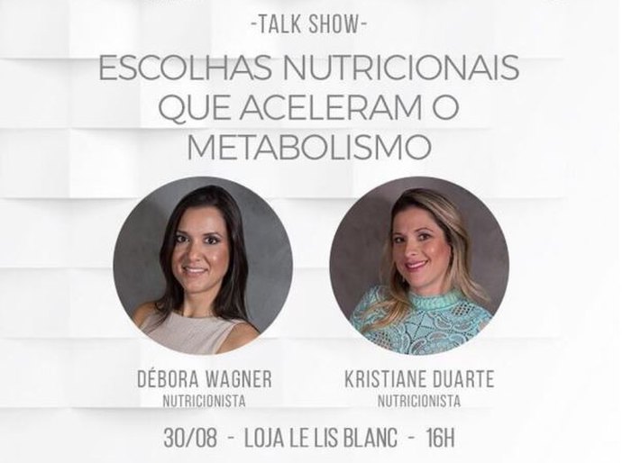 “Escolhas nutricionais que aceleram o metabolismo” é tema de evento gratuito nesta quarta