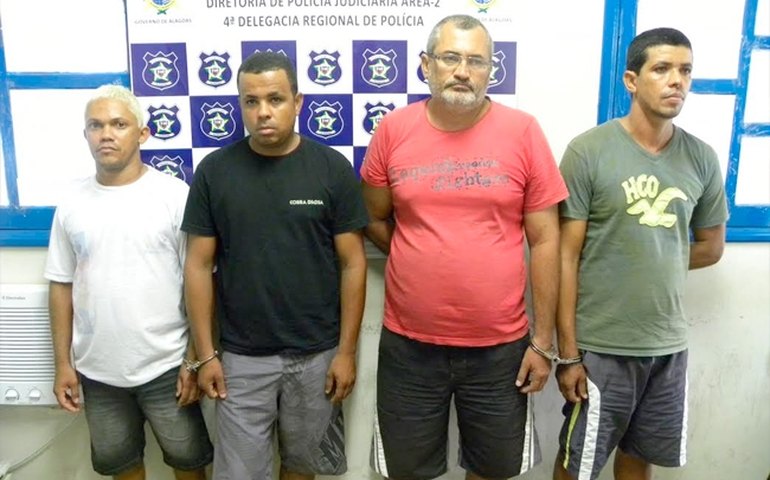 Polícia prende quadrilha acusada de roubos em supermercado de Arapiraca